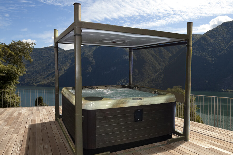 Hardtop Hot Tub Covers & Automated Gazebo

